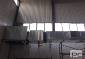 油烟净化器风管接驳处的防漏风措施